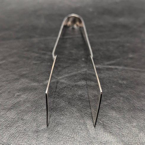 British antique silver plate tongs HARRISON FISHER